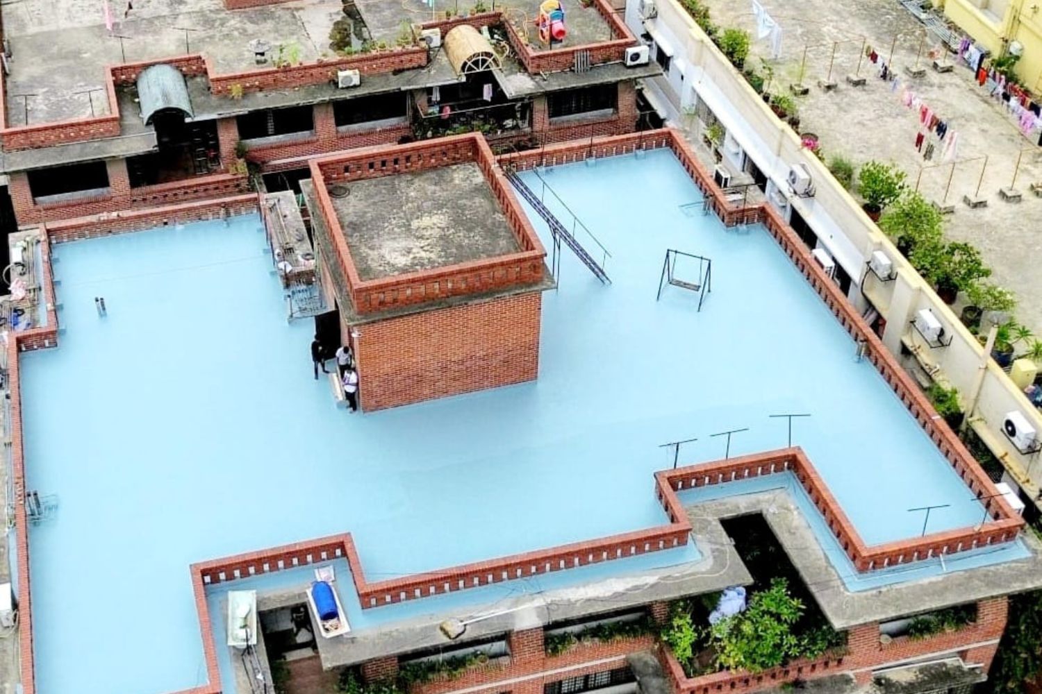 Best Roof Waterproofing Company in Bangladesh heat insulation, Building waterproofing